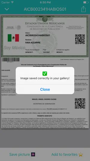 CurpBot - Download your CURP screenshot 4