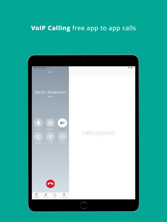 Screenshot #5 pour eReceptionist – Business Phone