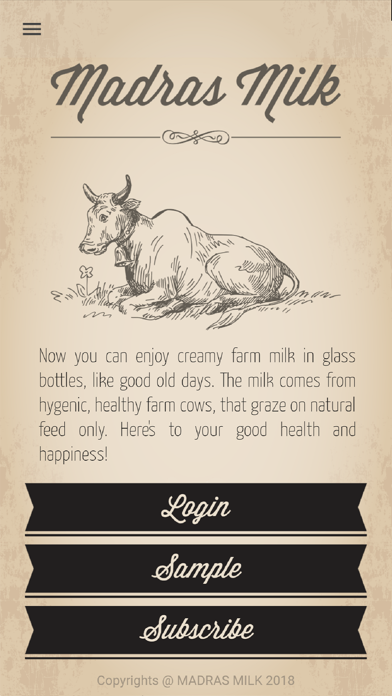 Madras Milk Screenshot