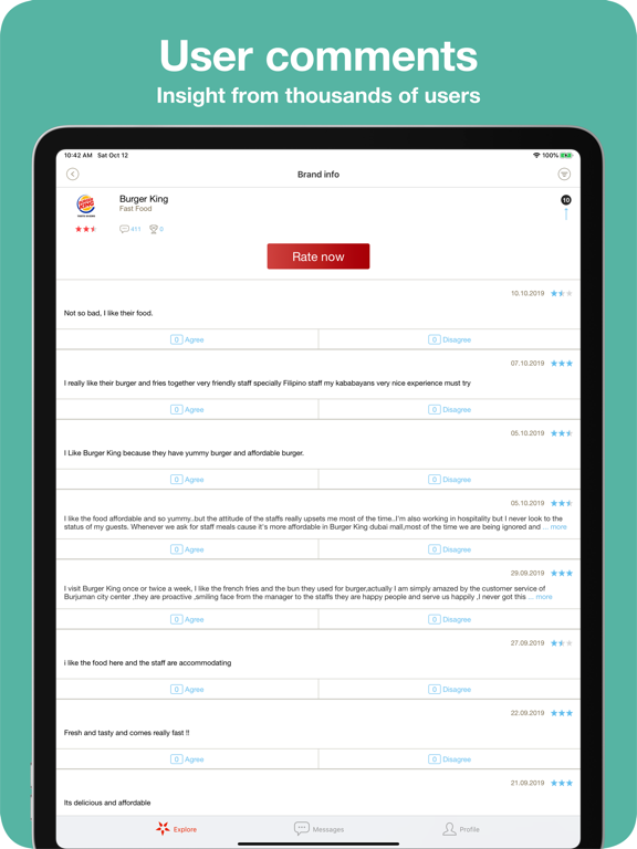 Service Hero: Brand Reviews iPad screenshot 4 - Business app
