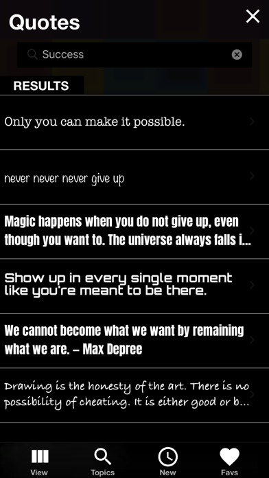 Quotes” Daily Inspiration Screenshot