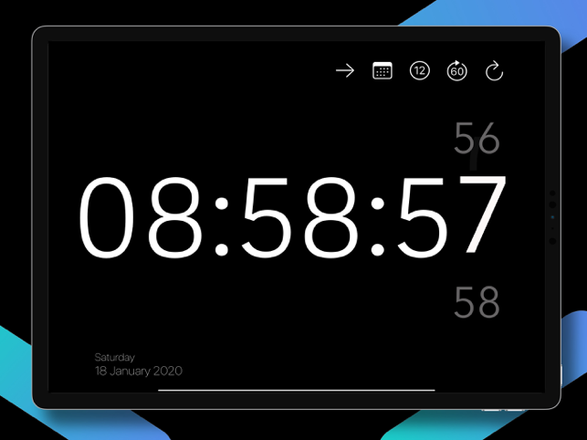 ‎Big Clock - Pro Time Widgets Screenshot