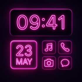 Screenshots (8) Reskin: Themes, Widgets, Icons