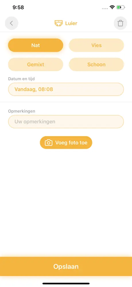 Mijn Baby - Borstvoeding App