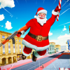 Christmas Santa Rope Hero Game