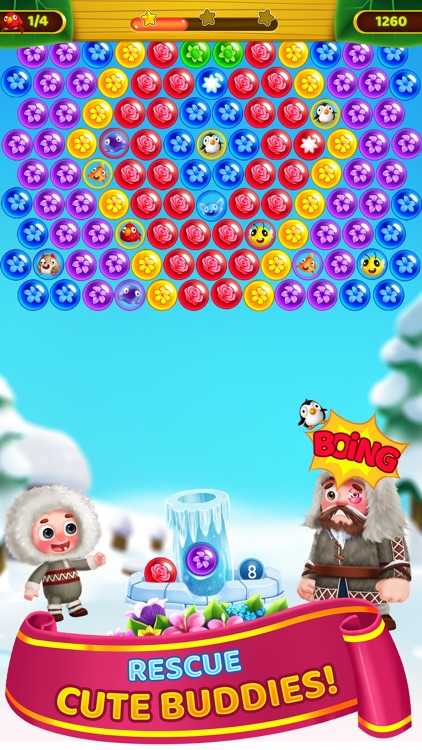 Flower Games - Bubble Pop 2024 screenshot-4