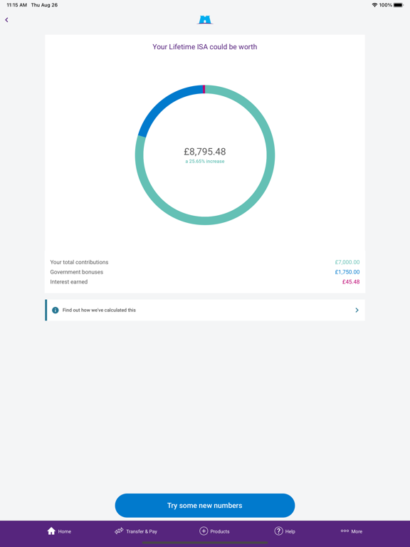 Skipton Building Society iPad screenshot 5 - Finance app