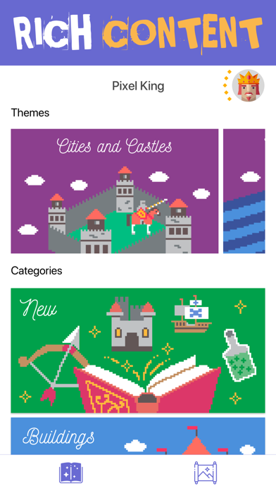 Pixel King: Coloring Book RPG Screenshot 5 of 6