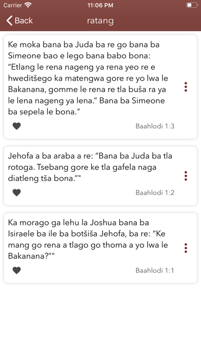 Sesotho Bible Offline Screenshot