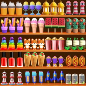 Goods Match 3D - Sorting Games