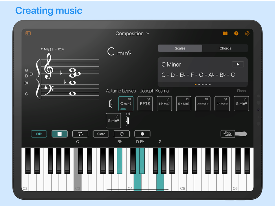 #1. Chordio: compose & learn music (macOS) 由: One In A Billion Ltd