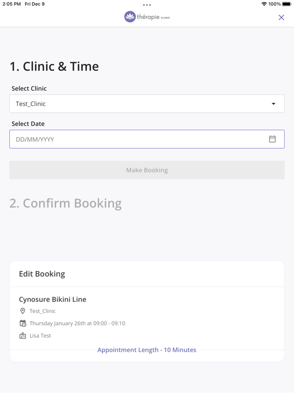 Screenshot #6 pour Therapie Clinic