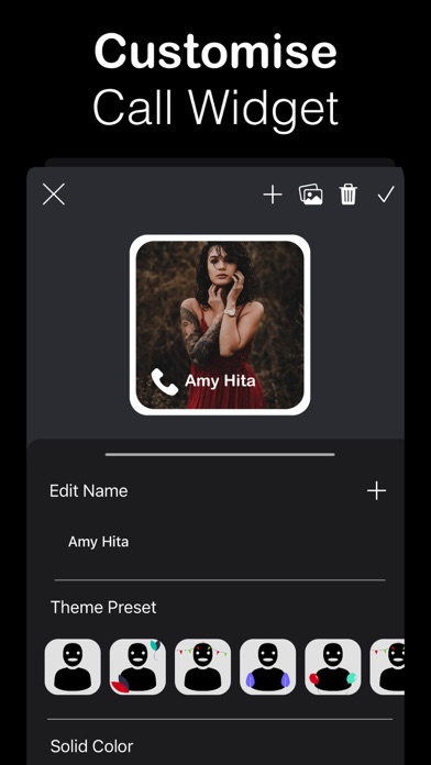 Call Widget : Speed Dial Pro Screenshot