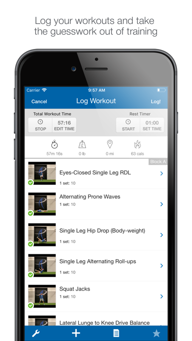 Athlete Performance Screenshot