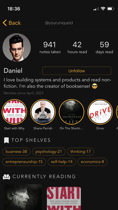 Screenshot #1 pour booksens