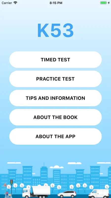 The K53 Learner's Test App screenshot 1 of 5
