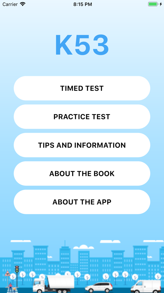 #1. The K53 Learner's Test App (iOS) 由: App Developer Studio Cc