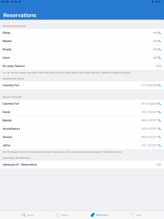 Sri Lanka Trains ipad screenshot 4