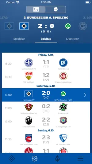 Hamburger SV screenshot 1