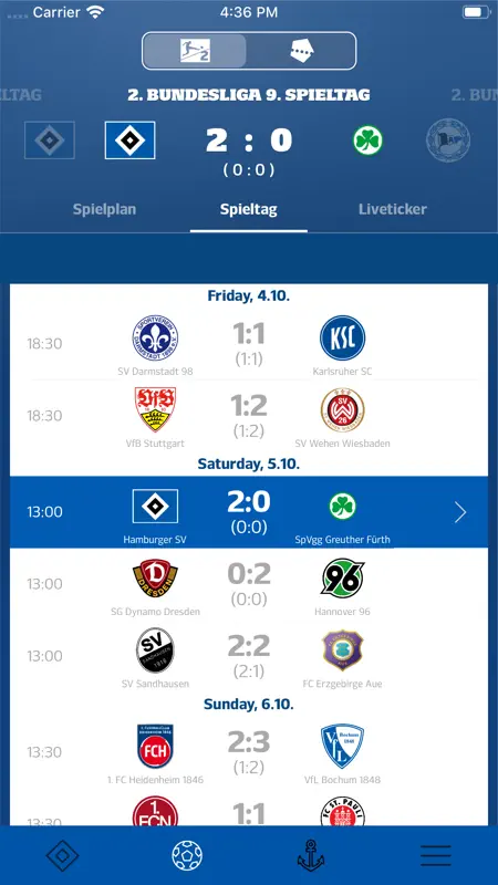 Hamburger SV screenshot 1 of 5