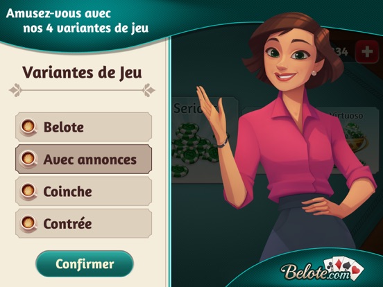 Screenshot #5 pour Belote.com - Belote & Coinche