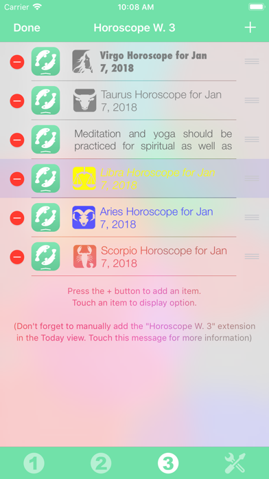 Horoscope Widget screenshot 5