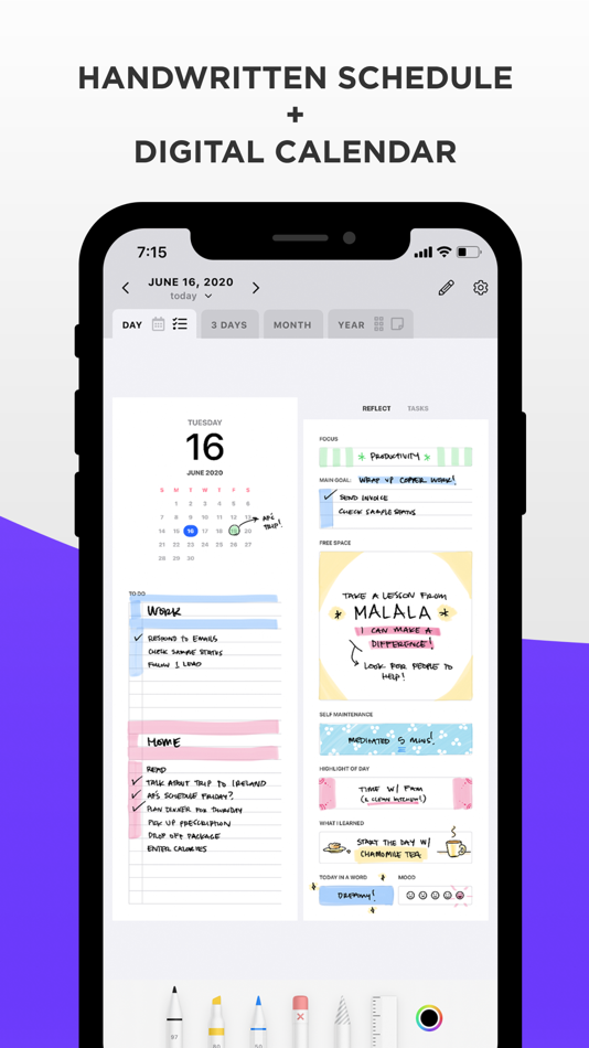 #2. Pencil Planner & Calendar Pro (iOS) By: Wasdesign, LLC