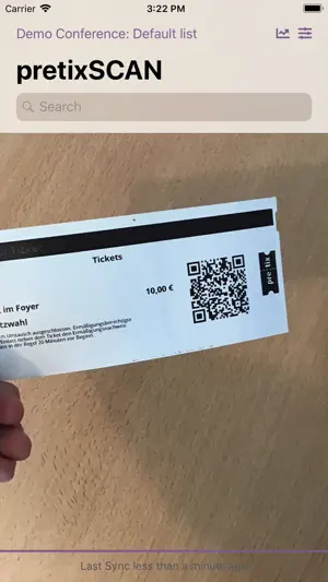 pretixSCAN screenshot 1