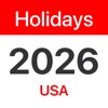 United States Holidays 2026 icon