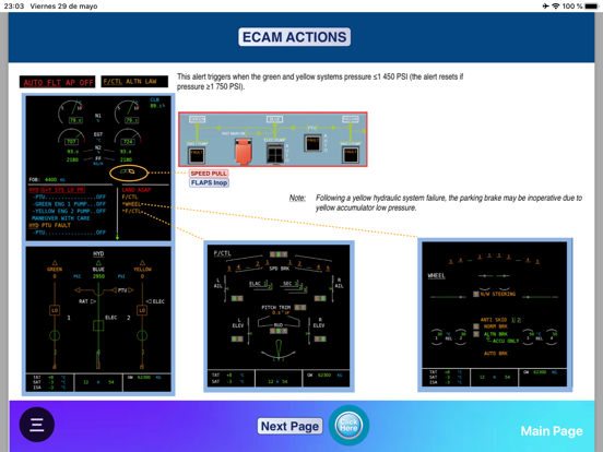 A320PDP iPad screenshot 8 - Education app