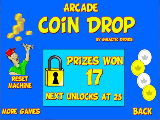 Arcade Coin Drop iPad screenshot