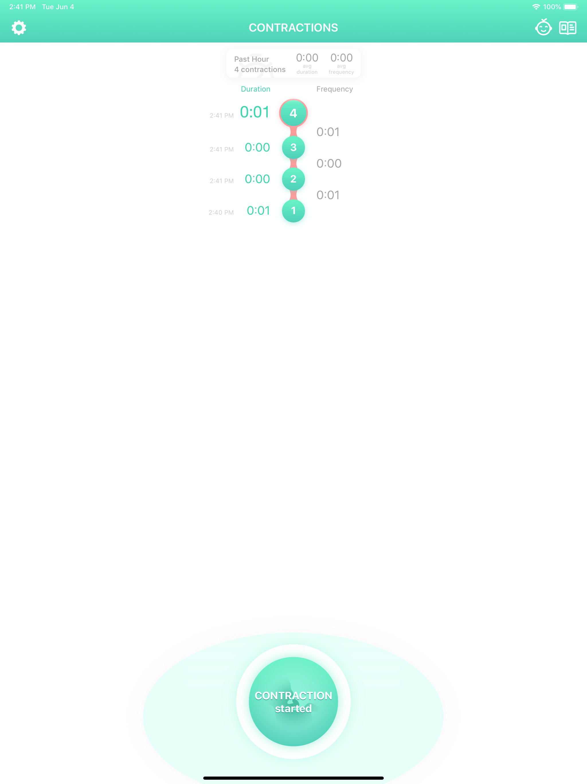 Contraction Timer & Counter 9m