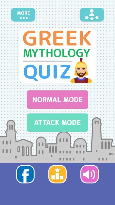 Screenshot #1 pour Greek Mythology Quiz - Game