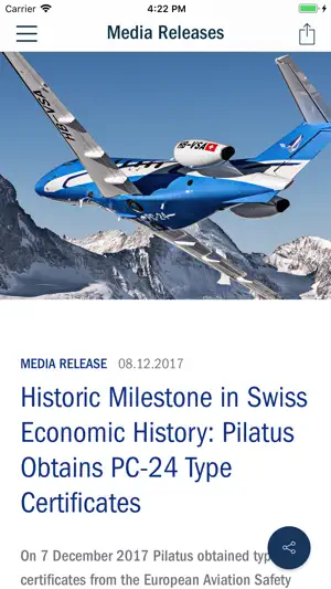 Pilatus Customer Service screenshot 4