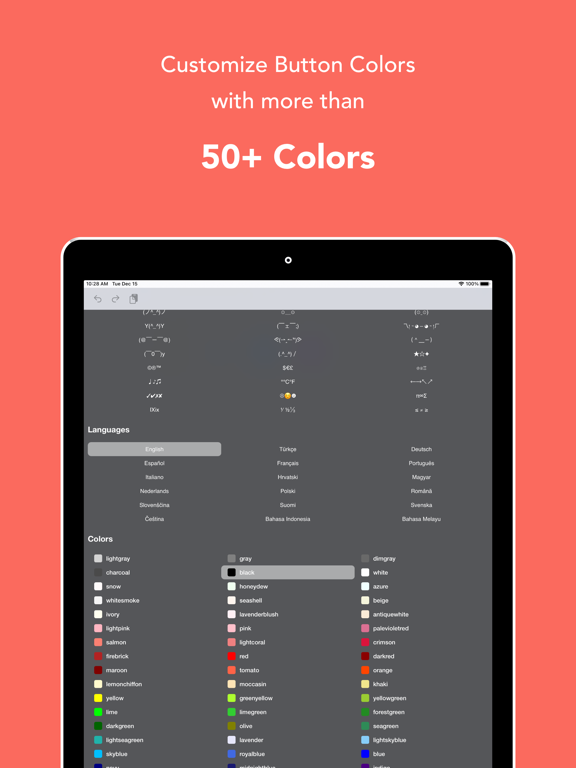Screenshot #5 pour Clavier pour iPhone - Polices