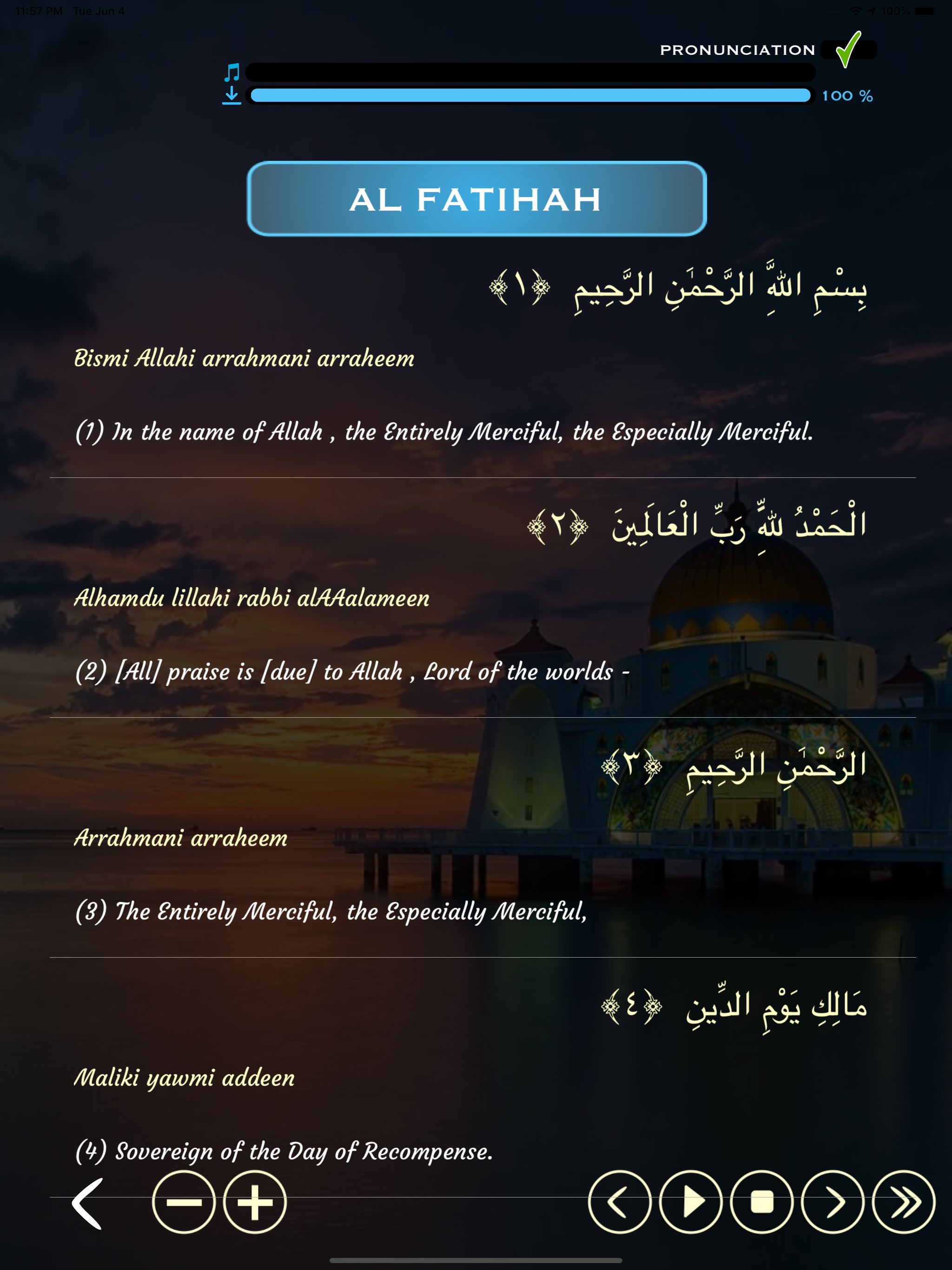 Muslim Prayer Times Pro, Adhan
