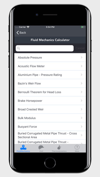 Fluid Mechanics Calculator