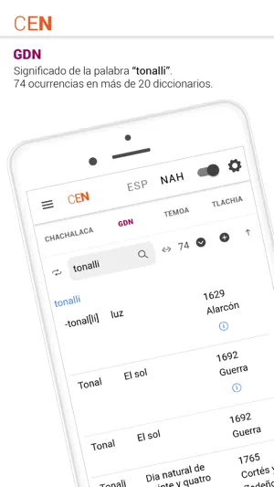 Compendio Náhuatl screenshot 3