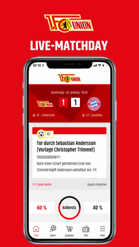 1. FC Union Berlin screenshot 6 of 10