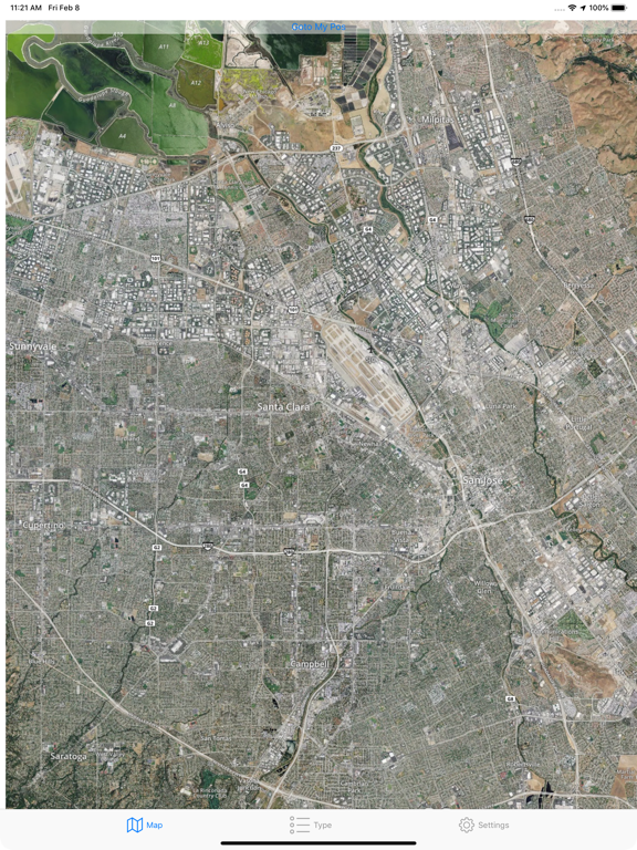 Open-Map iPad screenshot