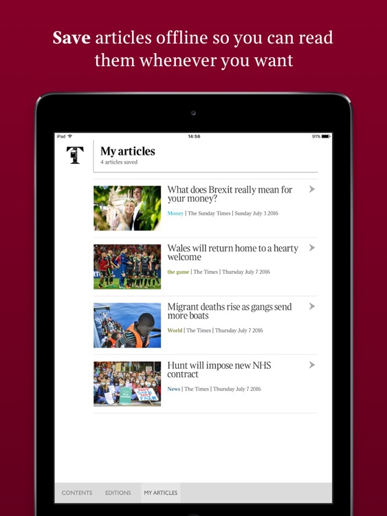 The Times of London for iPad screenshot-3