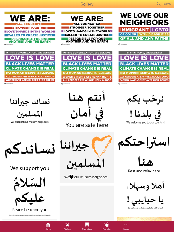 WorshipWeb iPad screenshot 4 - Lifestyle app