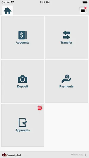Community Bank Business Mobile screenshot 3