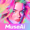 MuseAI: AI少女画像を作成