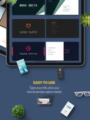 ai business card maker creator айпад изображения 2
