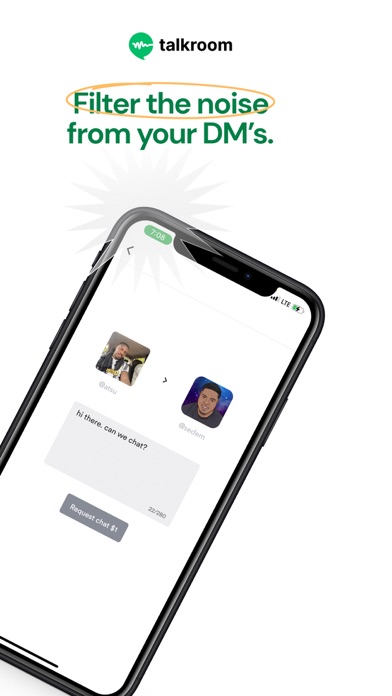 Make Money Chatting — Talkroom Screenshot