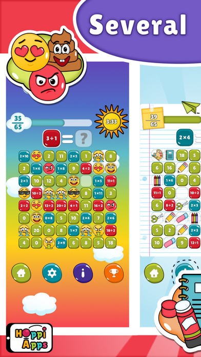 MatHop Multiplication Division Screenshot