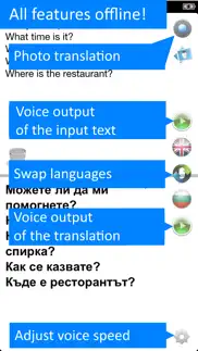 bulgarian offline translator iPhone Captures Décran 1