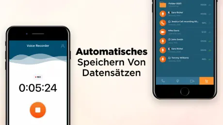 Anruf aufnehmen & diktiergerät