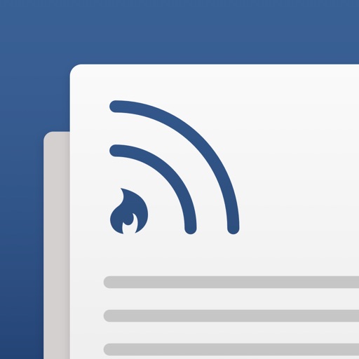 Fiery Feeds: RSS Reader Icon